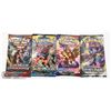 Image 1 : X4 VARIOUS POKEMON NEW BOOSTER PACKS