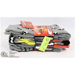 3PK MEN HEAT WAVE SOCKS