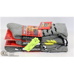 3PK MEN HEAT WAVE SOCKS