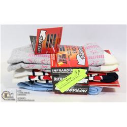 3PK LADIES HEAT WAVE SOCKS