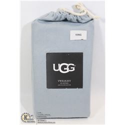 NEW UGG 2PC KING SIZE PILLOWCASE SET