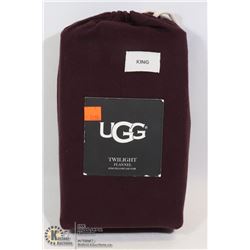NEW UGG 2PC KING SIZE PILLOWCASE SET