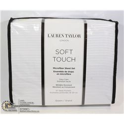 NEW QUEEN SIZE MICROFIBER SHEET SET