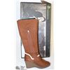 Image 1 : DAWGS WOMENS FASHION 15" WEDGE BOOTS CHESTNUT