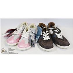 TWO PAIRS OF PEPPERTS KINDER SNEAKERS SIZE EU 35