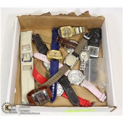 FLAT  OF ASSORTED WATCHES