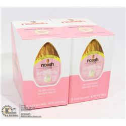 TWO CASES OF 20 INDIVIDUAL SQUEEZE PACKS OF NOOSH