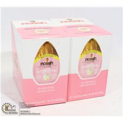 TWO CASES OF 20 INDIVIDUAL SQUEEZE PACKS OF NOOSH