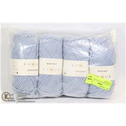 4 ROWAN MOON COCOON 80% WOOL 20% MOHAIR