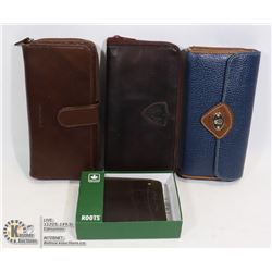 LEATHER WALLETS- ASSORTED LOT