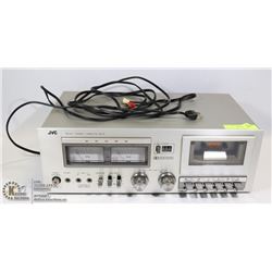 VINTAGE SILVER FACE JVC KD-10 STEREO CASSETTE DECK