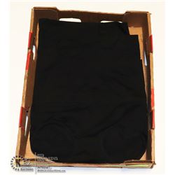 LOT OF 5 WOMENS BLACK SHAPER PANTIES SIZE X LARGE