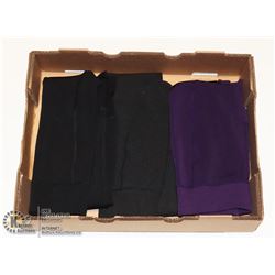 LOT OF 3 PLUSH INSULATED LEGGINGS SIZE MEDIUM