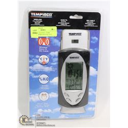 WEATHER STATION- "TEMP MINDER" WIRELESS NEW IN B