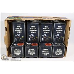 FLAT OF WINE AERATORS