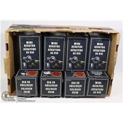 FLAT OF WINE AERATORS