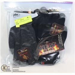 2PK LADIES HEAT WAVE GLOVES