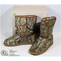 MO WOMEN'S 9" AUSTRALIAN STYLE BOOTS DUCK BLIND 6