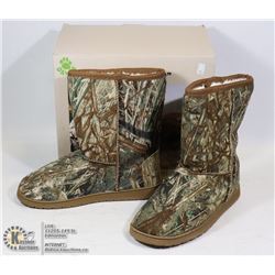 MO WOMEN'S 9" AUSTRALIAN STYLE BOOTS DUCK BLIND 7