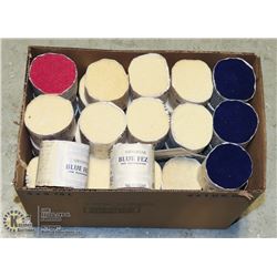 RUG MAKING TUFTING WOOL- BOX LOT- NEW