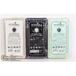 3 ASSORTED BARS OF PROMISE CBD BAR SOAP