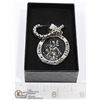 Image 1 : SAINT CHRISTOPHER PENDANT WITH 24" CHAIN