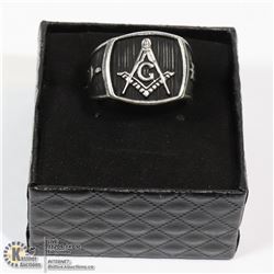 FREE MASONS RING SIZE 11