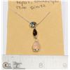 Image 1 : STERLING SILVER .925 TOPAZ,SMOKEY TOPAZ, ROSE QUARTZ