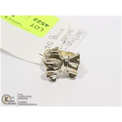 STERLING SILVER .925 BOW RING SIZE 7