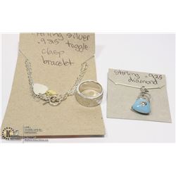 STERLING SILVER .925 JEWELRY