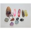 Image 1 : 4) LOT OF 13 CHAKRA HEALING STONES:  ROCK