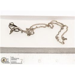 .925 STERLING SILVER CHAIN WITH DOLPHIN PENDANT