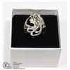 Image 1 : .925 STERLING WOMAN SILHOUETTE  RING