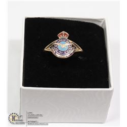 10K GOLD WW2 ROYAL CANADIAN AIR FORCE RING
