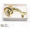 Image 1 : LARGE 6CM COSTUME DOLPHIN BROOCH