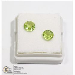 #194-GREEN PERIDOT GEMSTONES 2.70ct