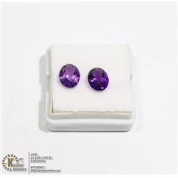#174-PURPLE AMETHYST GEMSTONES 3.35ct