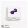 Image 1 : #186-PURPLE AMETHYST GEMSTONES 3.40ct