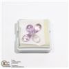 Image 1 : #158-PURPLE AMETHYST GEMSTONES 7.45ct