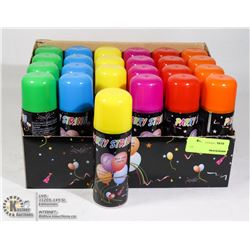 UNCLAIMED CASE OF SILLY STRING