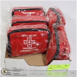 LOT OF 5 NEW FIRST AID KITS