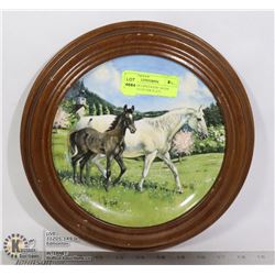 "AUSTRIAN LIPIZZANER" SPODE CHINA COLLECTOR PLATE