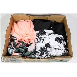 LOT OF 3 BATHING SUITS, 2 PIECE, SIZE X LARGE