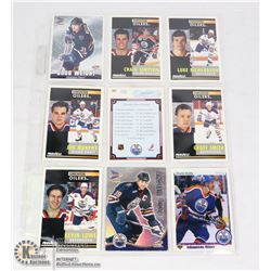 OILERS HOCKEY CARD COLLECTION