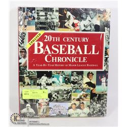 20TH CENTURY BASEBALL CHRONICLE (1992) BOOK 592