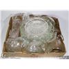 Image 1 : CRYSTAL & GLASSWARE- BOX LOT ASSORTED