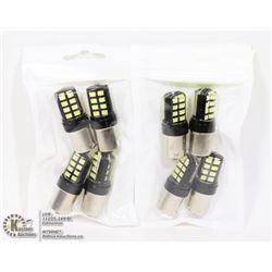 LOT OF 8 NEW RV/AUTO LED BULBS - COOL WHITE