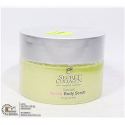SECRET COLLAGEN SEA SALT VANILLA BODY SCRUB
