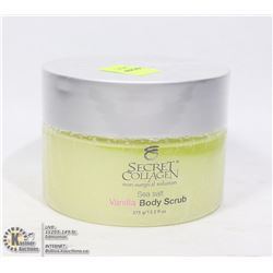 SECRET COLLAGEN SEA SALT VANILLA BODY SCRUB