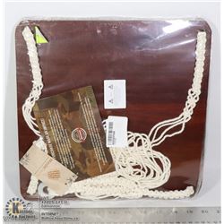 HANDCRAFTED IN VIETNAM HANGING SHELF